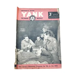 WWII US Yank Magazine ETO