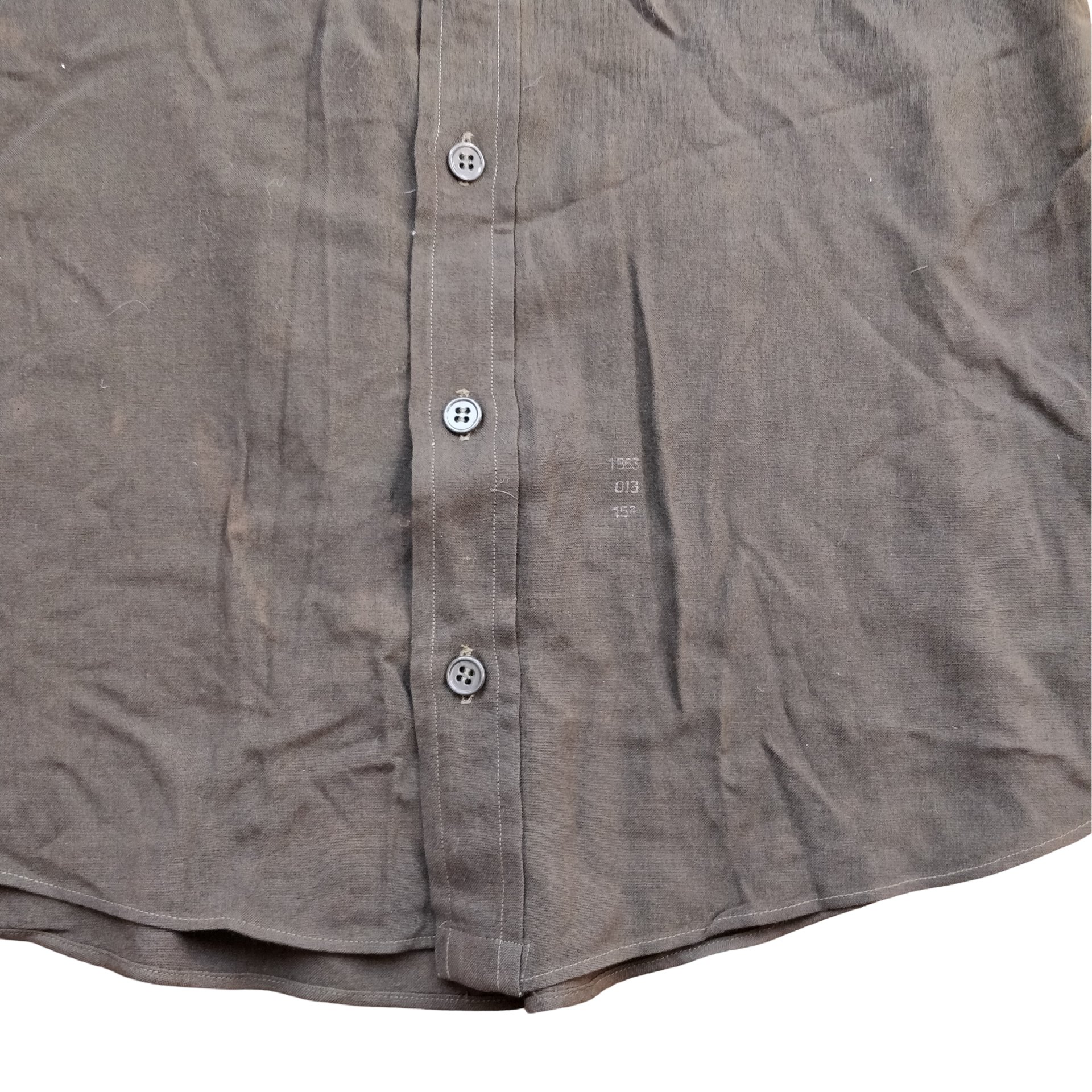 WWII US Chocolate Officers Shirt Named — image 5