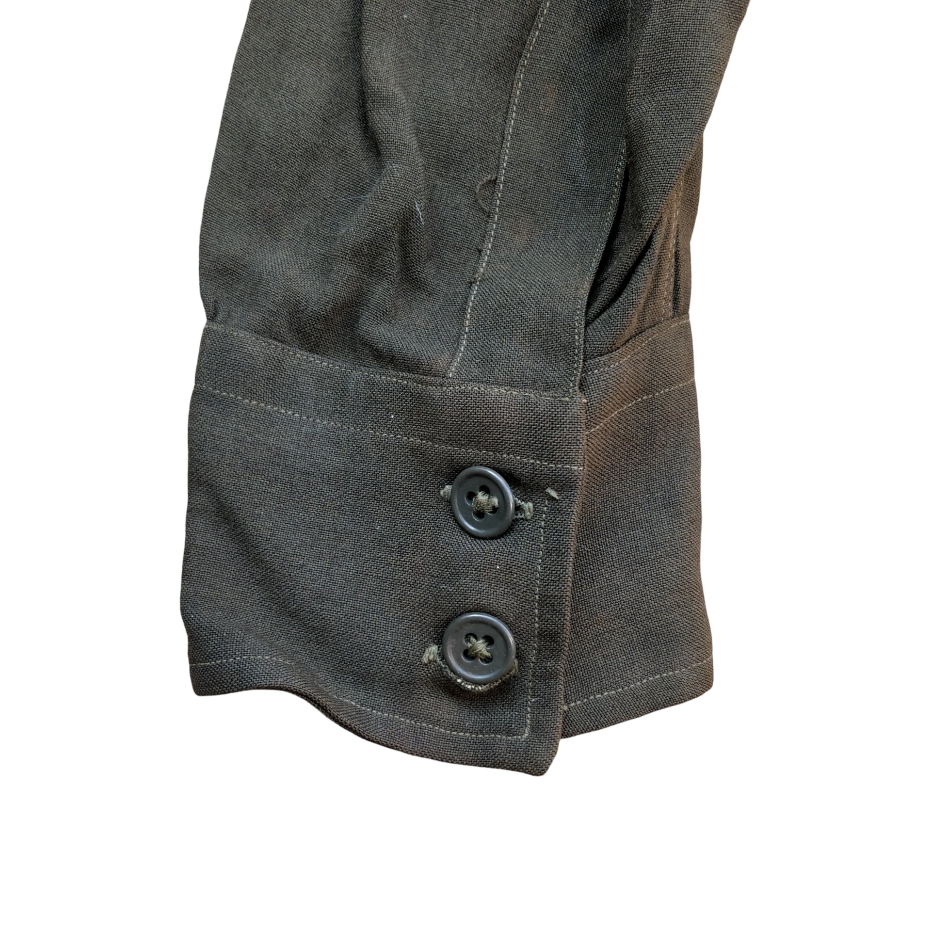 WWII US Chocolate Officers Shirt Named — image 6