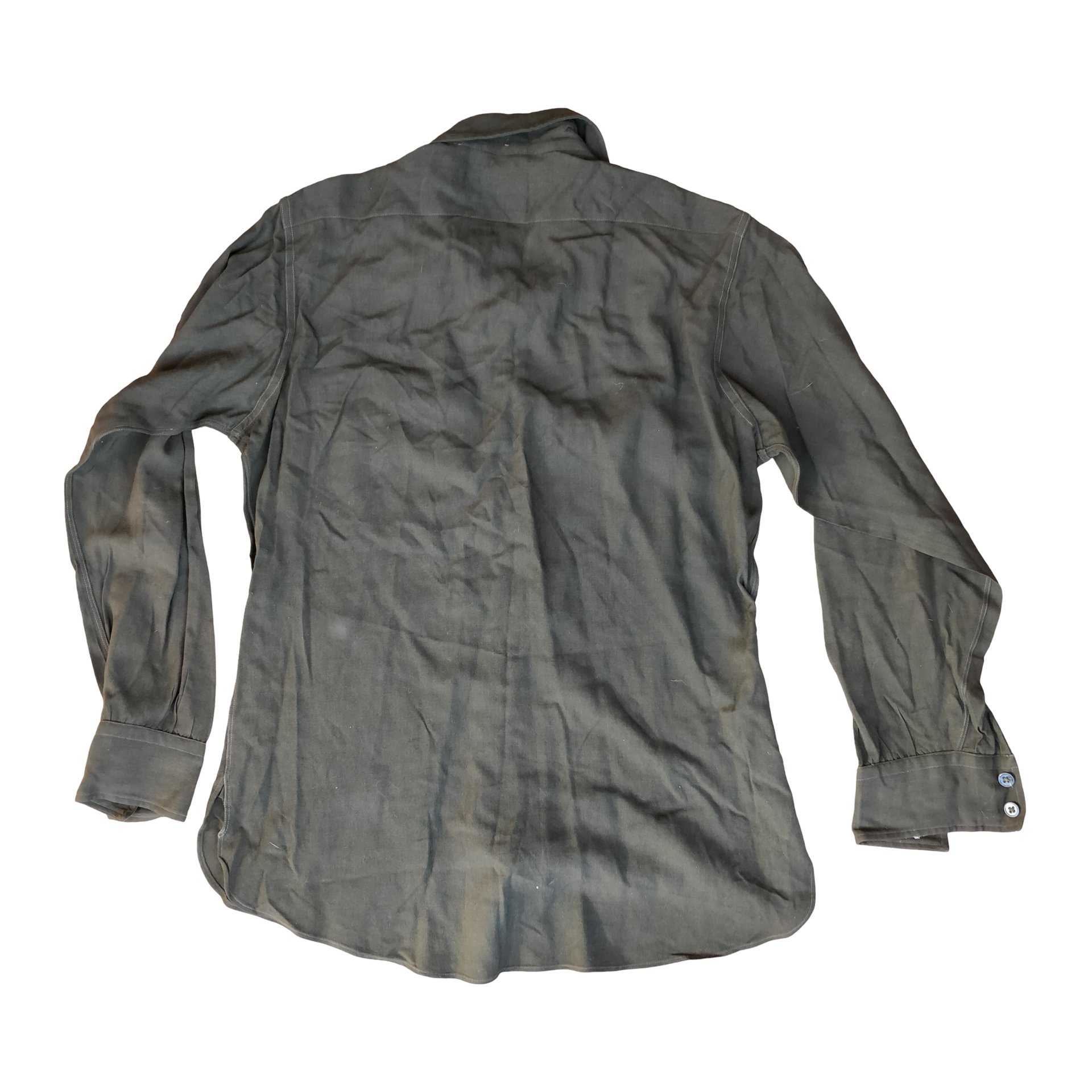 WWII US Chocolate Officers Shirt Named — image 8