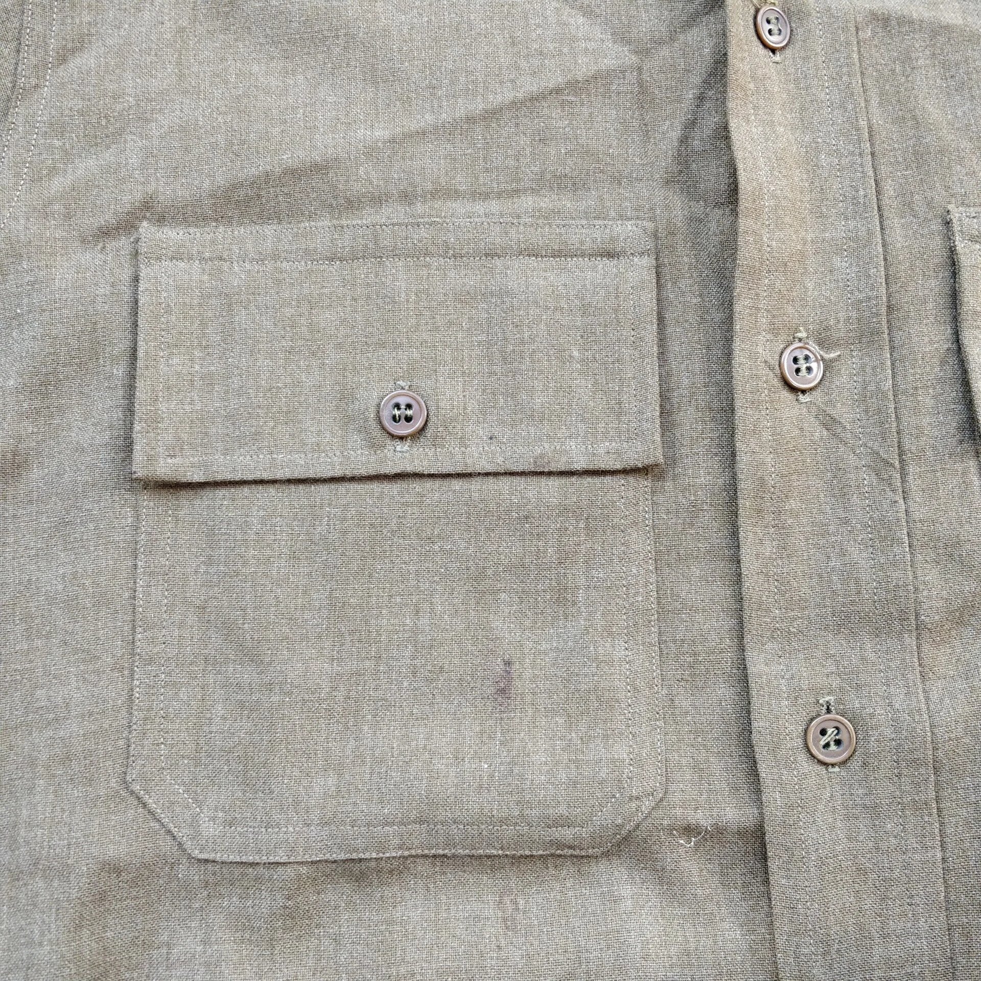 WWII US Wool Officers Shirt — image 2