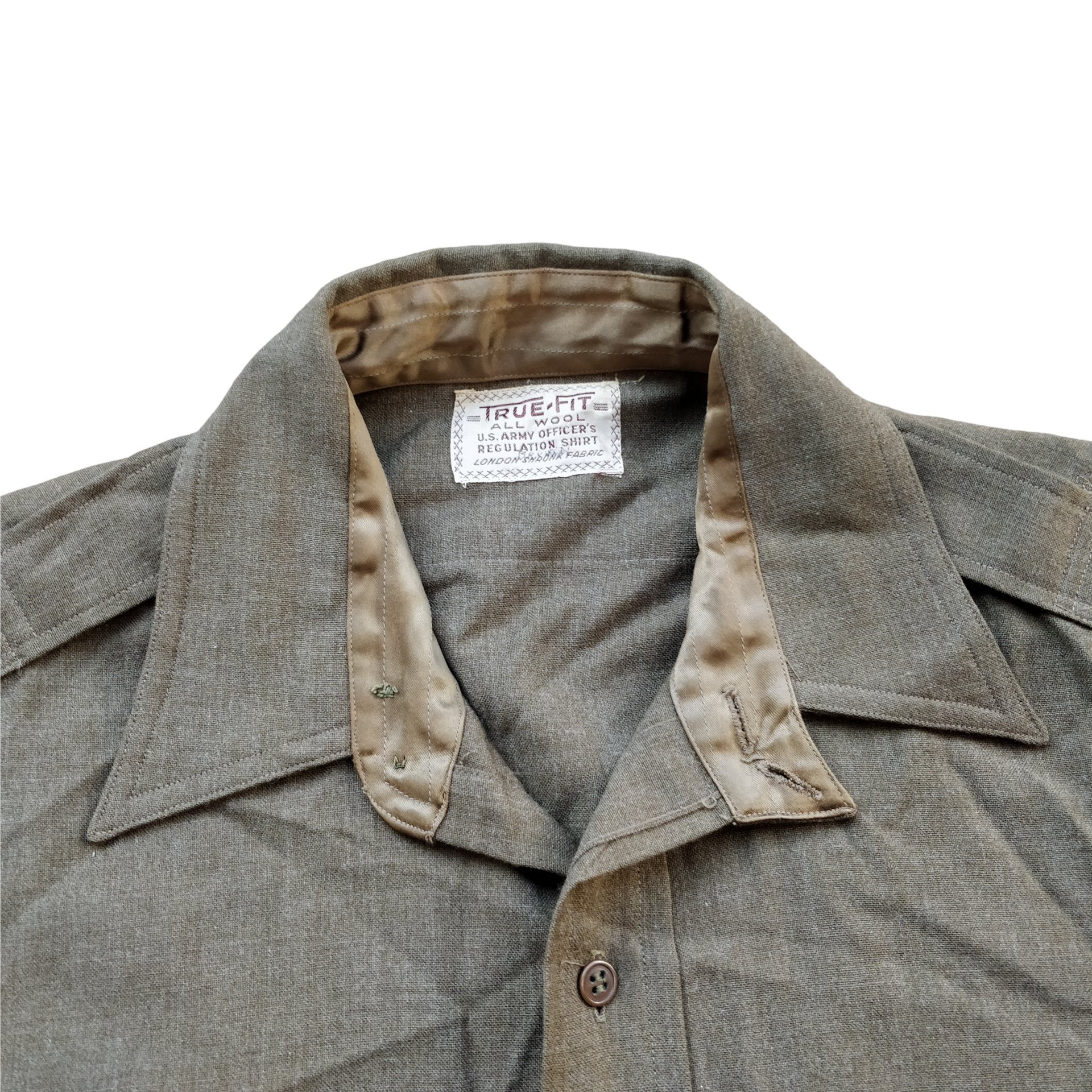 WWII US Wool Officers Shirt — image 3