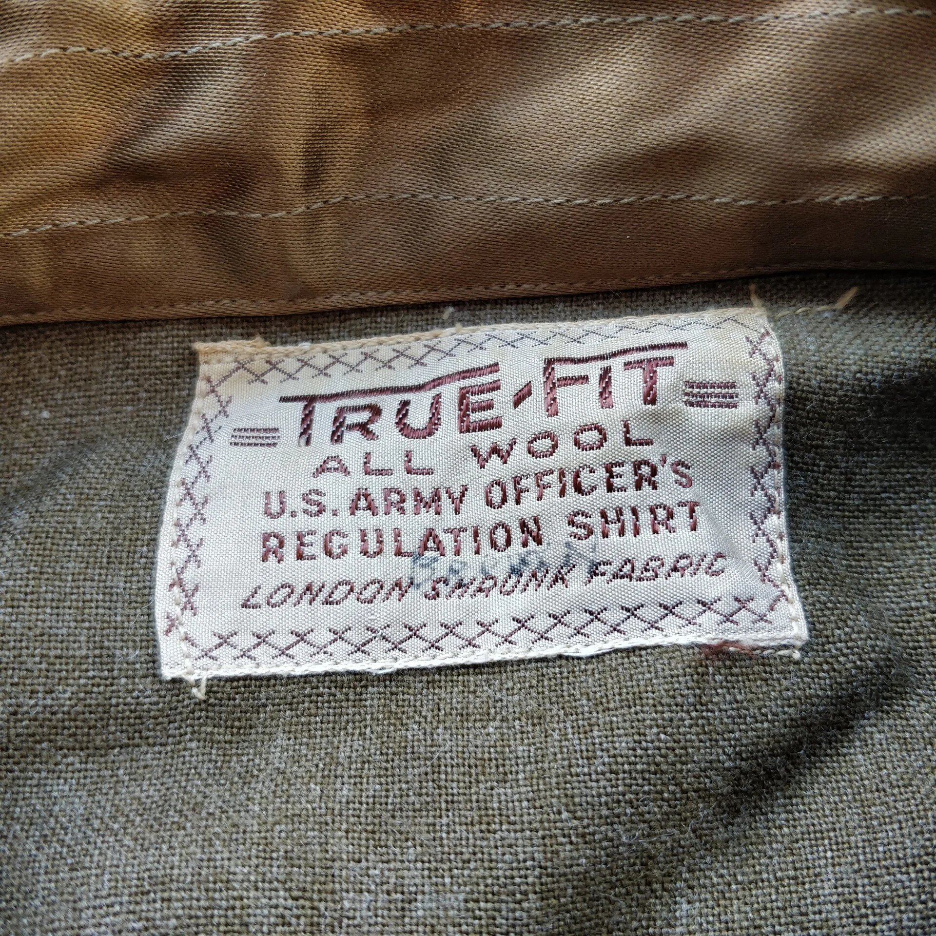 WWII US Wool Officers Shirt — image 4