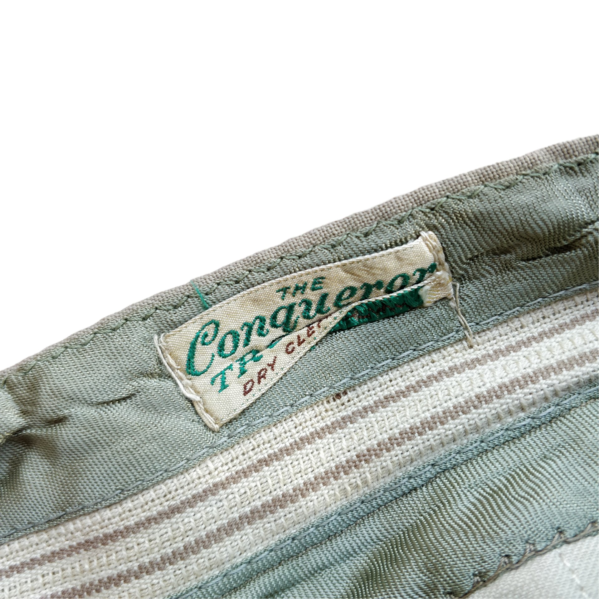 WWII US Khaki Officers Trousers Named — image 6