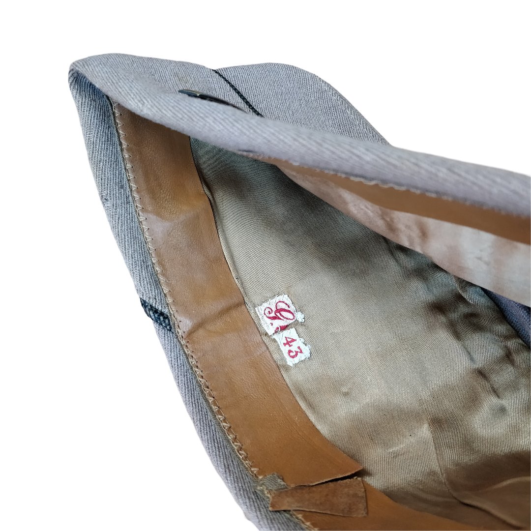 WWII US Officers Garrison Cap 2nd Lieutenant Pink — image 5