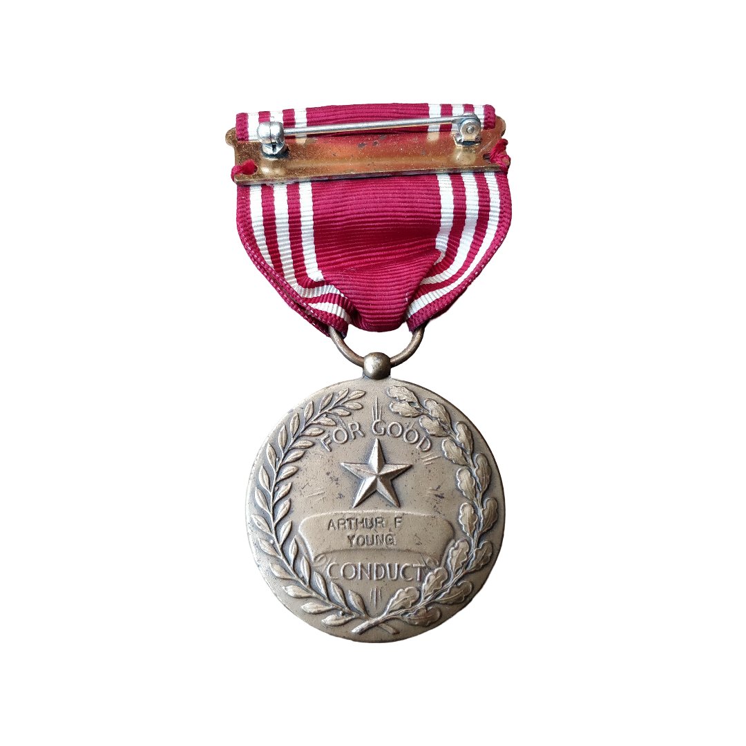 WWII US Good Conduct Medal Named! — image 2