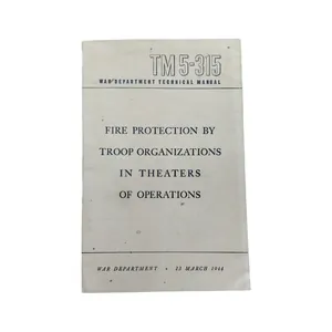 WWII US Field Manual Fire Protection