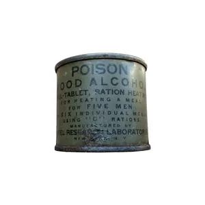 WWII US Wood Alcohol Tin