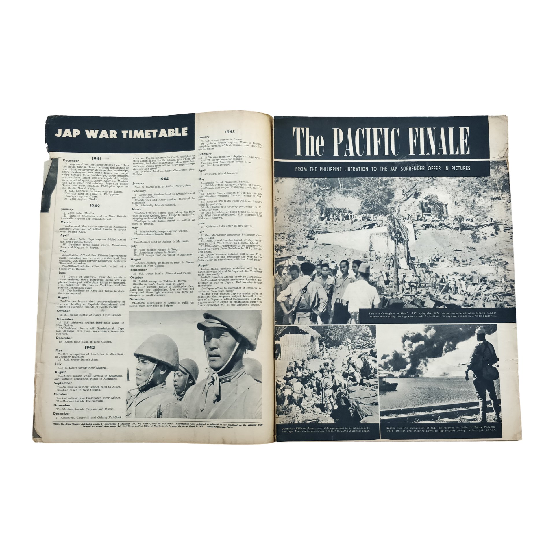 WWII US Yank Magazine Pacific Finale — image 2