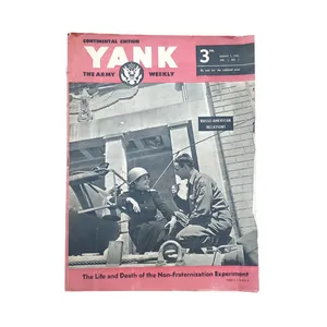 WWII US Yank Magazine Russo-American Relations