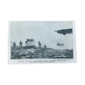 WWII US Postcard Advance