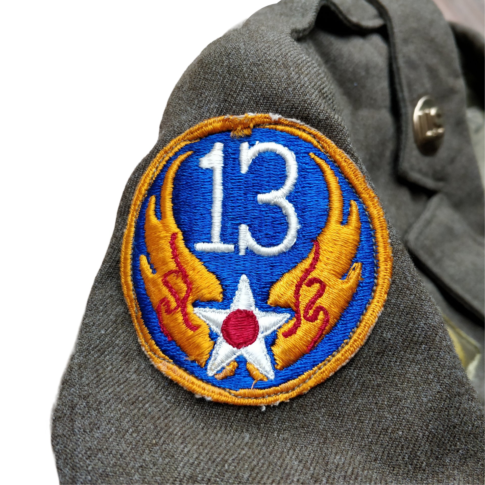 WWII US Class A jacket 13th Air Force — image 2