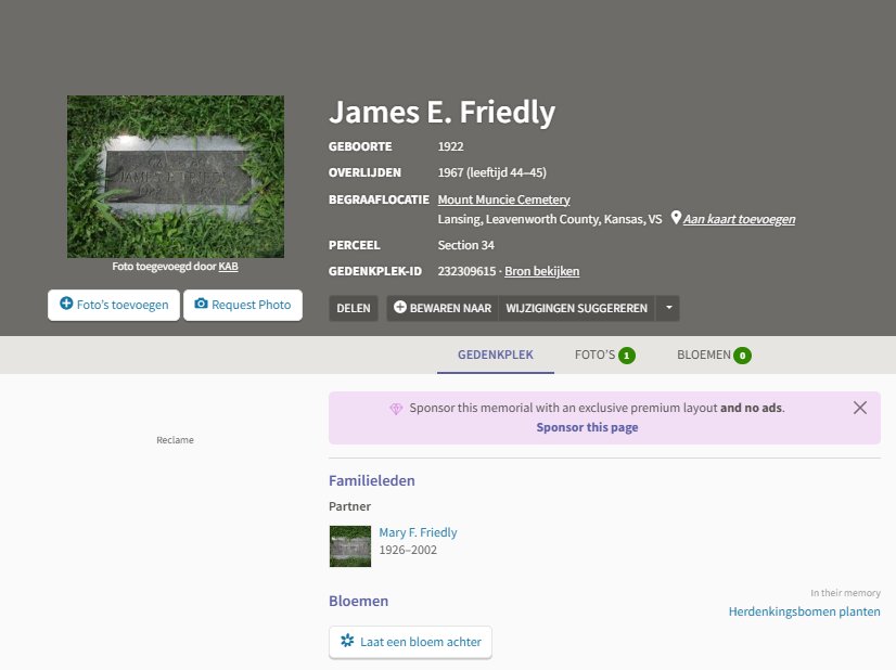 WWII US Dog Tag Set Friedly — image 5