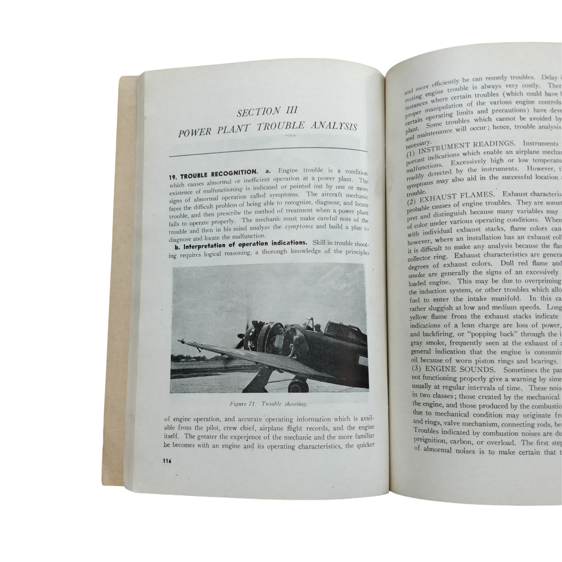 WWII US Field Manual Aircraft Power Plant Operation — image 3