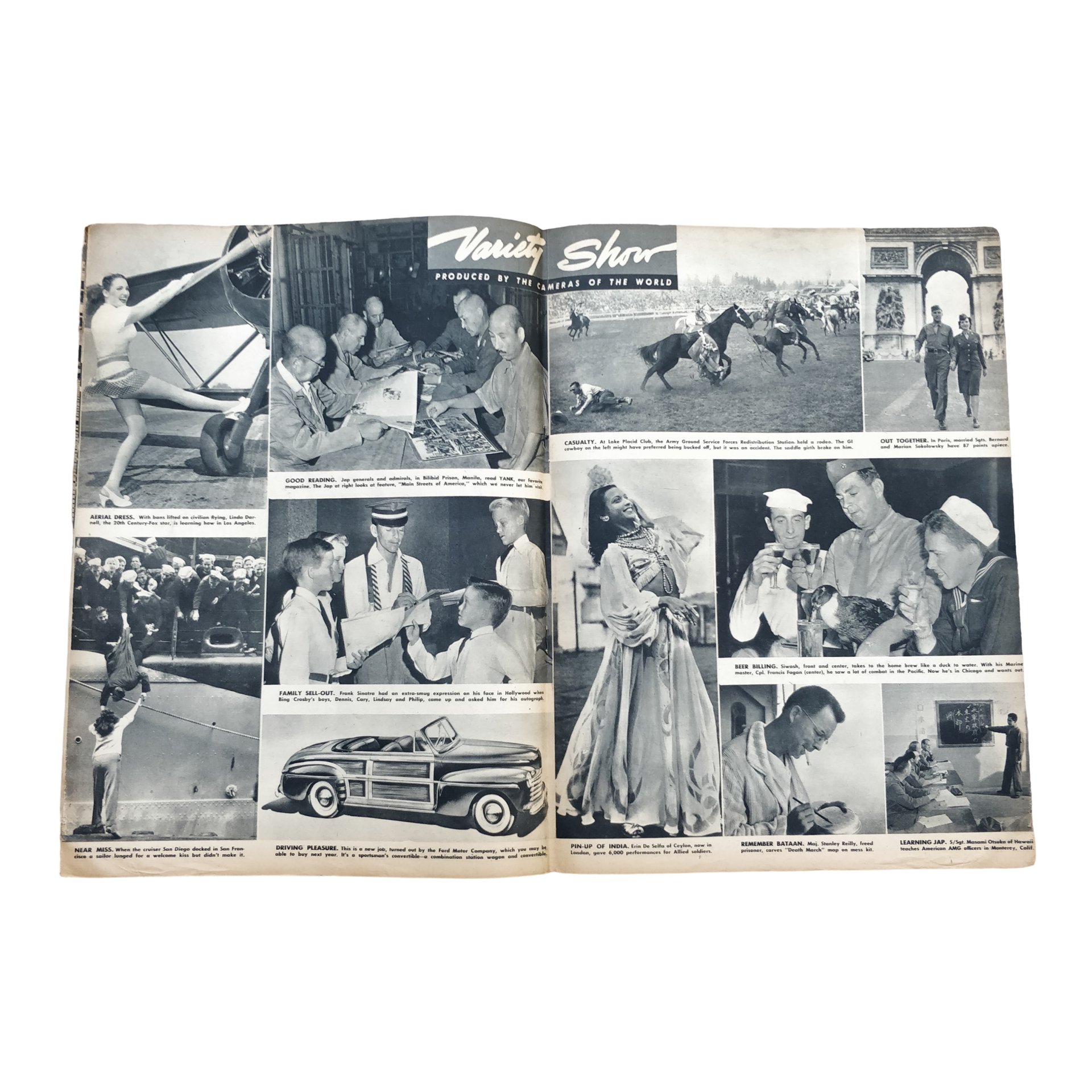 WWII US Yank Magazine GI Atom Detail — image 3