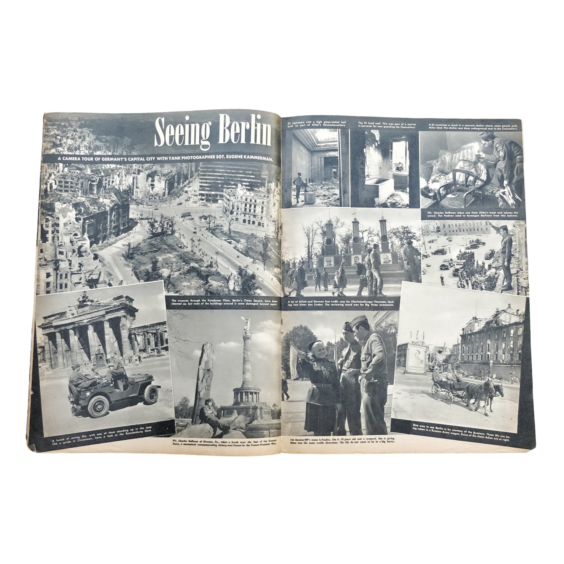 WWII US Yank Magazine War Vet — image 4