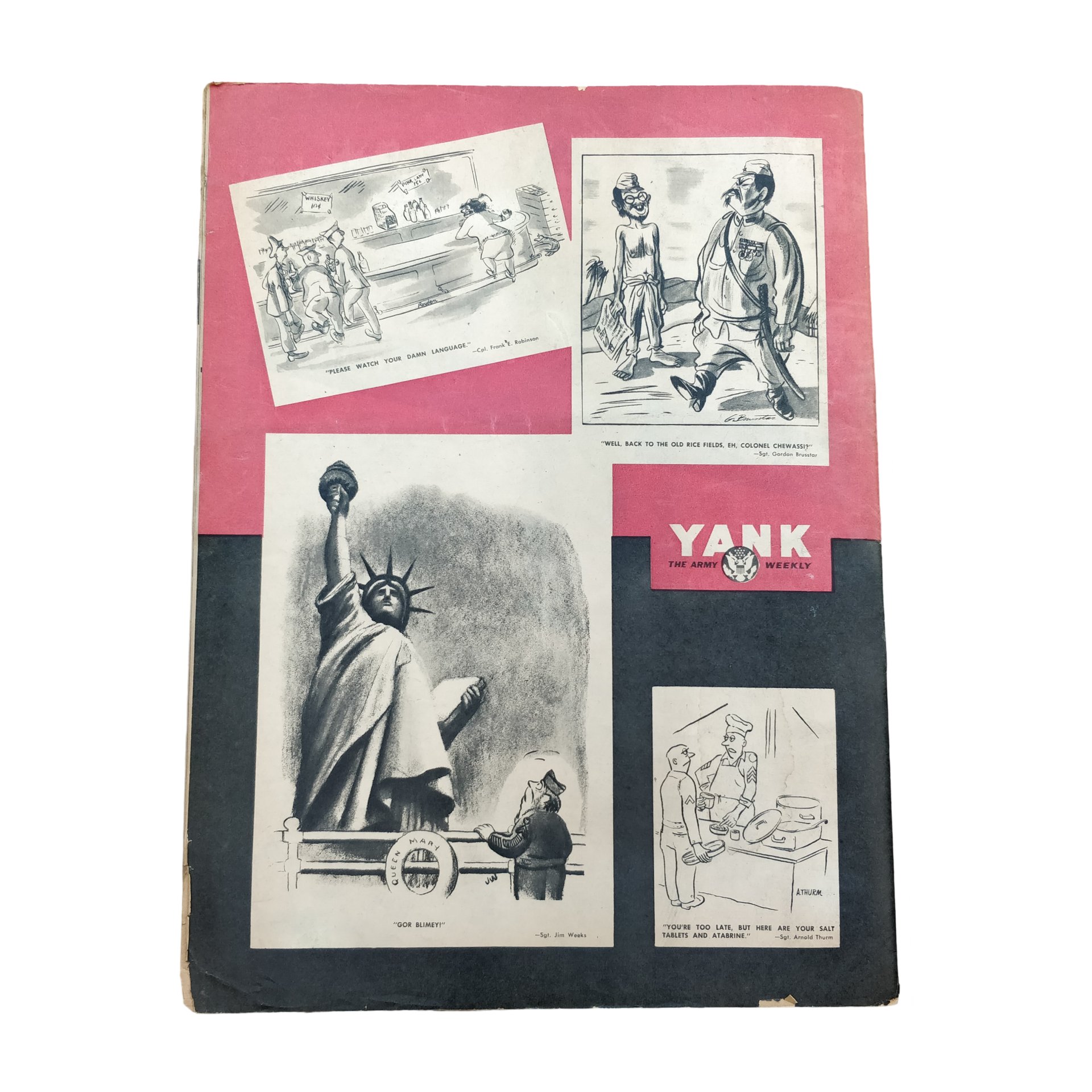 WWII US Yank Magazine War Vet — image 6