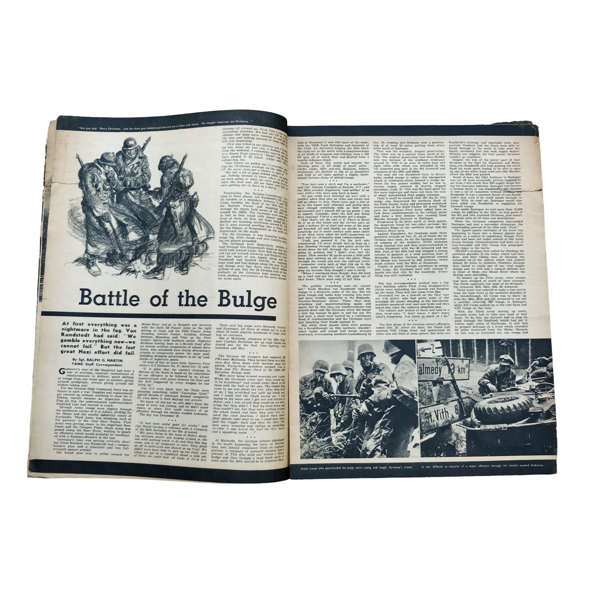 WWII US Yank Magazine Burma — image 3
