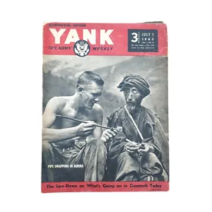 WWII US Yank Magazine Burma