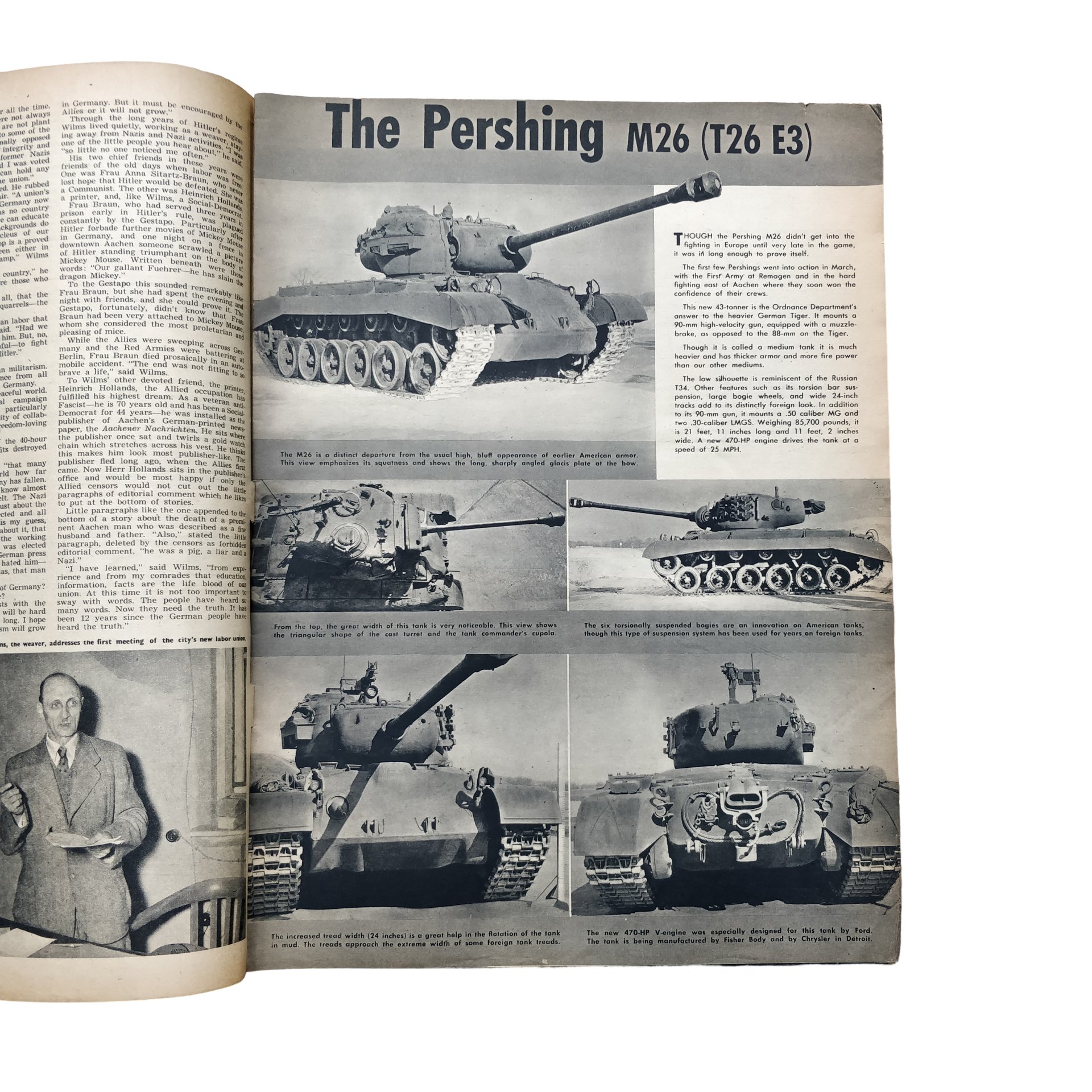 WWII US Yank Magazine Aachen — image 3