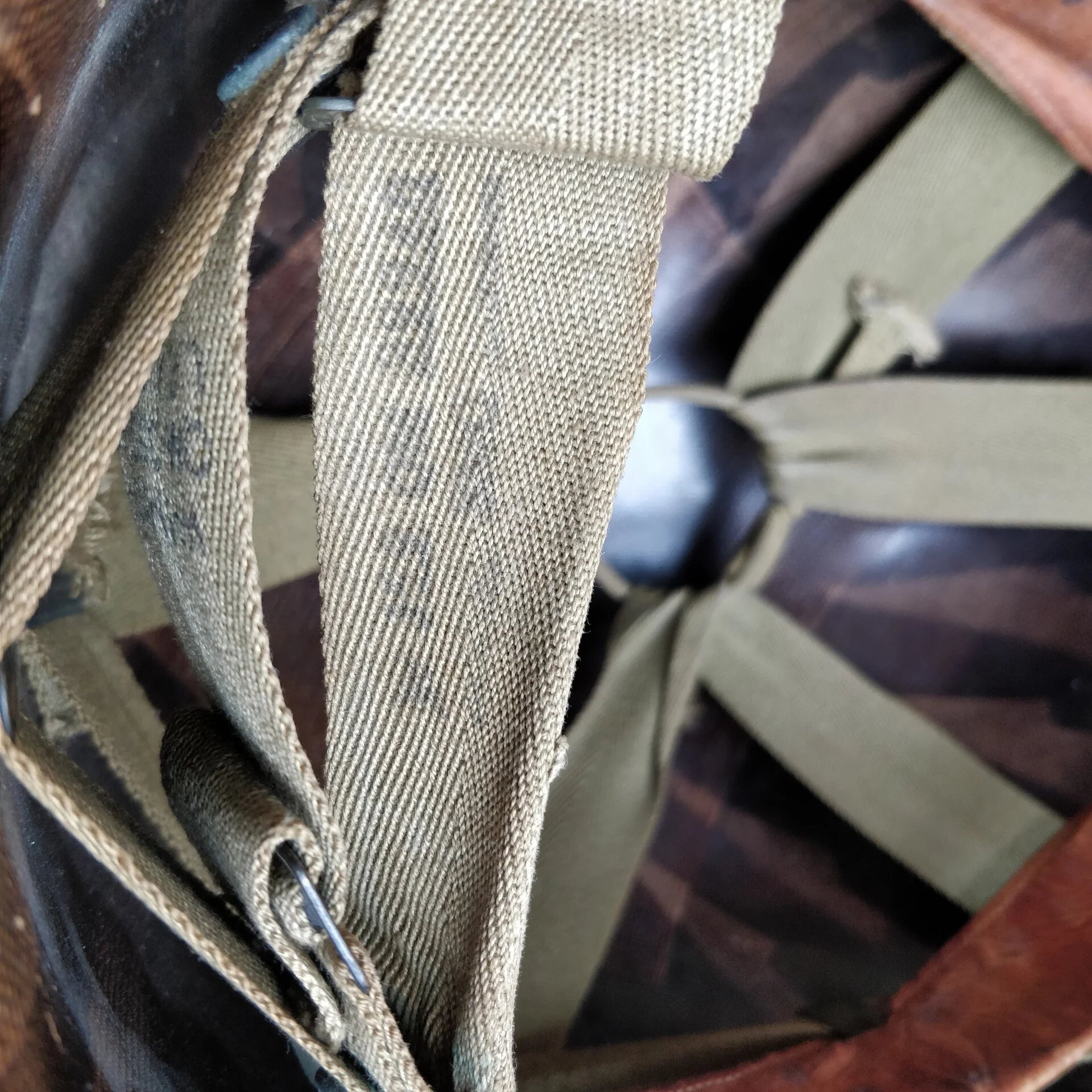 WWII US M1 Helmet Schleuter — image 21