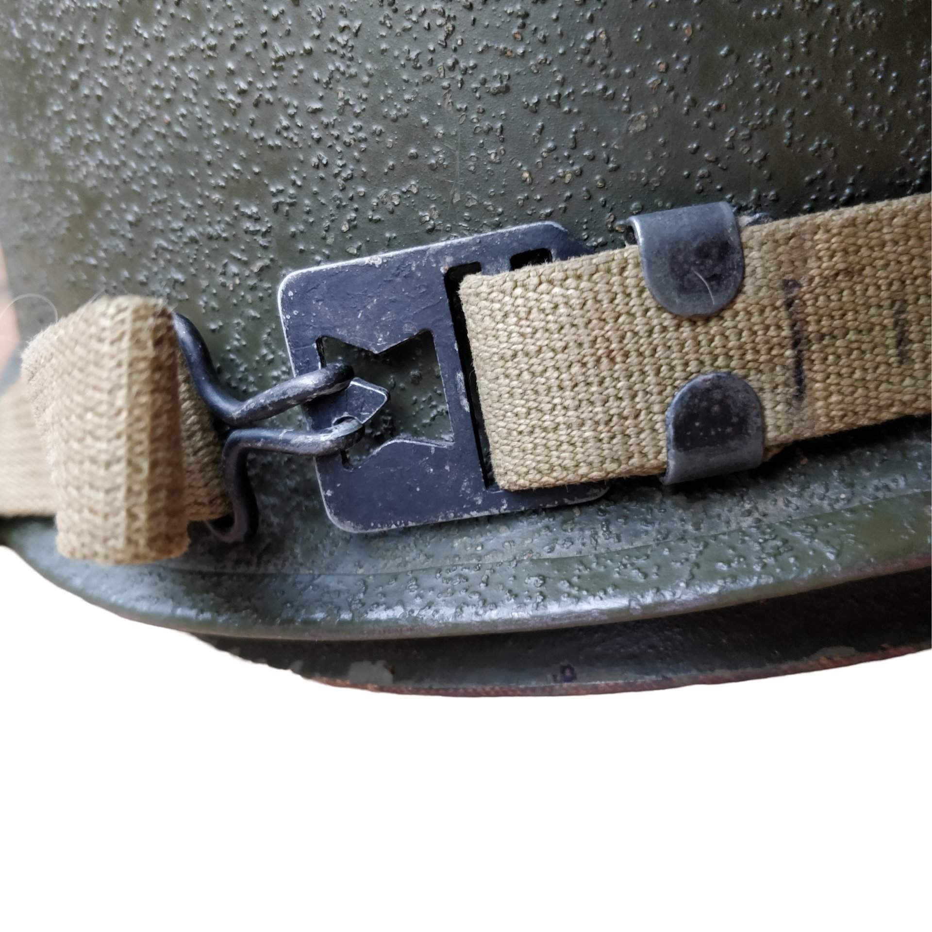 WWII US M1 Helmet Schleuter — image 5