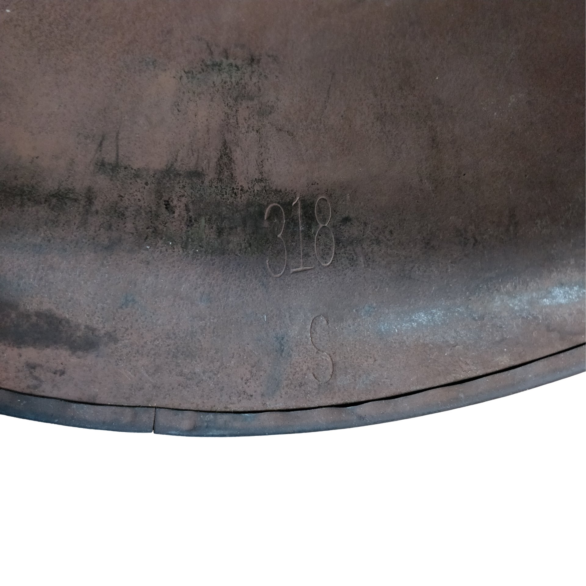 WWII US M1 Helmet Schleuter — image 9