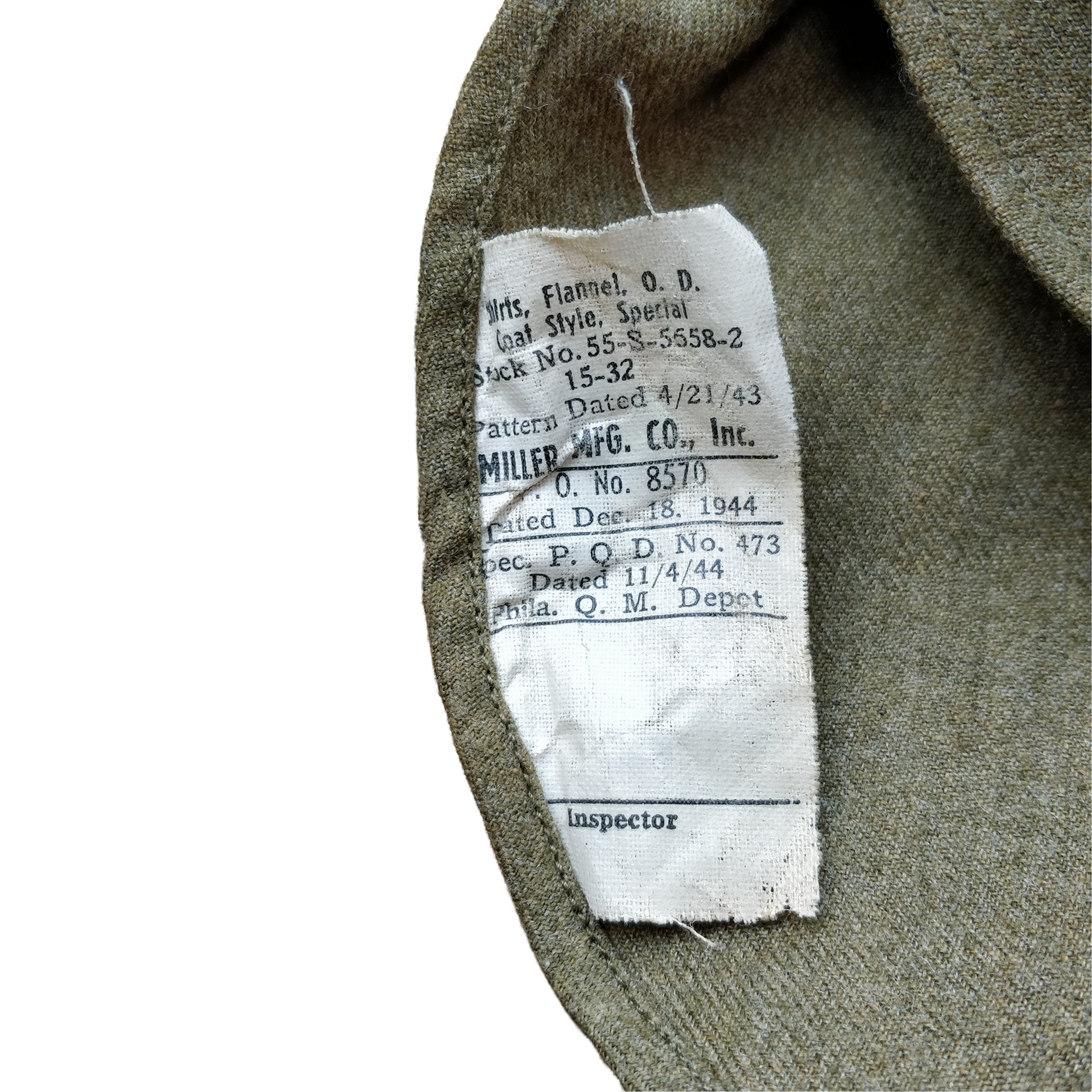 WWII US Wool Shirt 6th Army — image 6