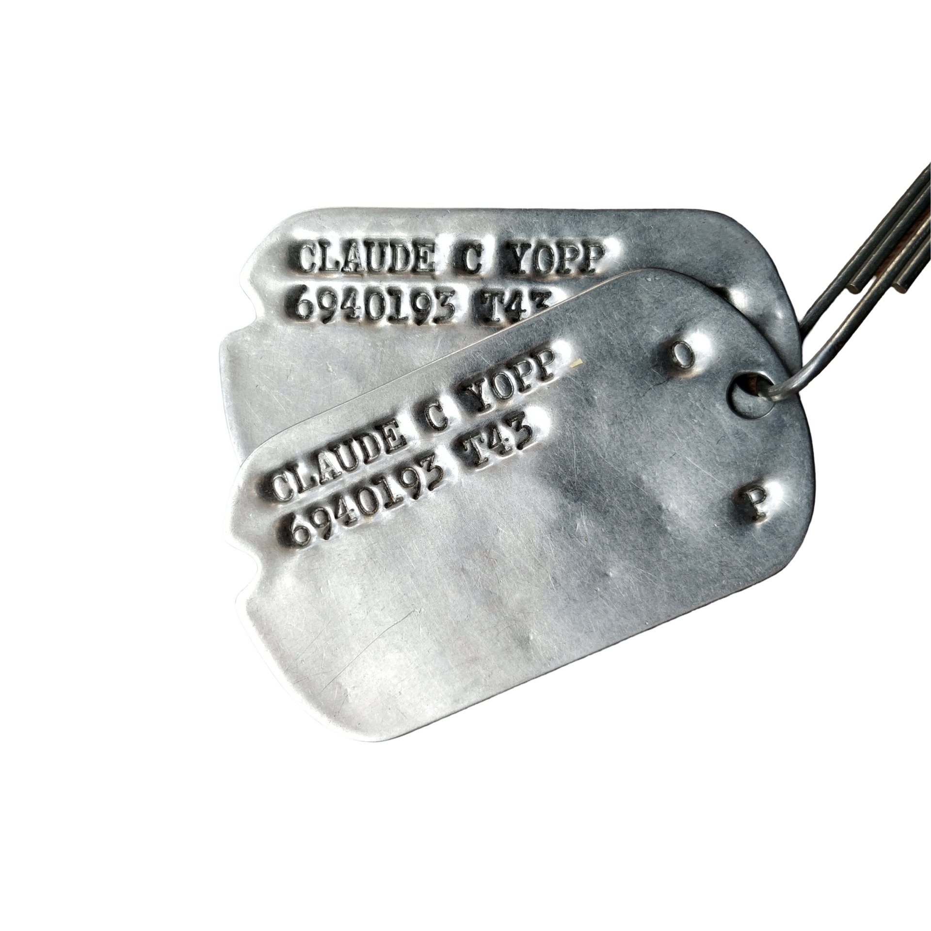 WWII US Dog Tag Grouping Engineer Special Brigade — image 3