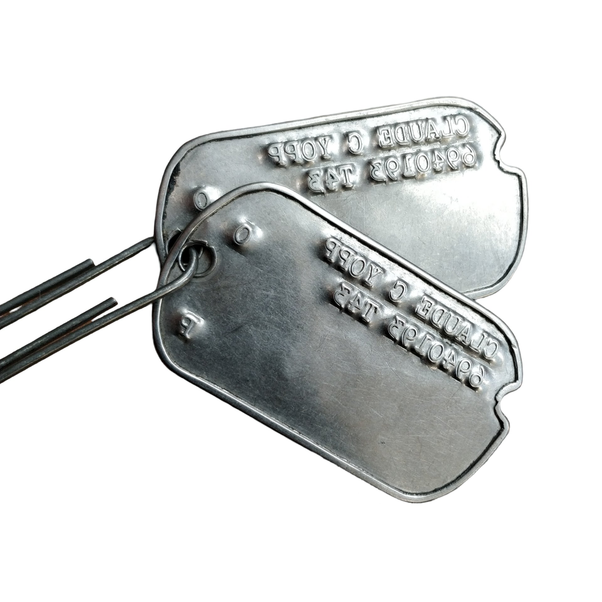 WWII US Dog Tag Grouping Engineer Special Brigade — image 4
