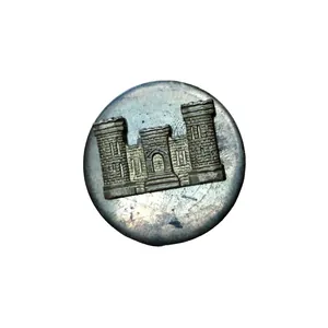 WWII US Collar Disc Engineer Screwback