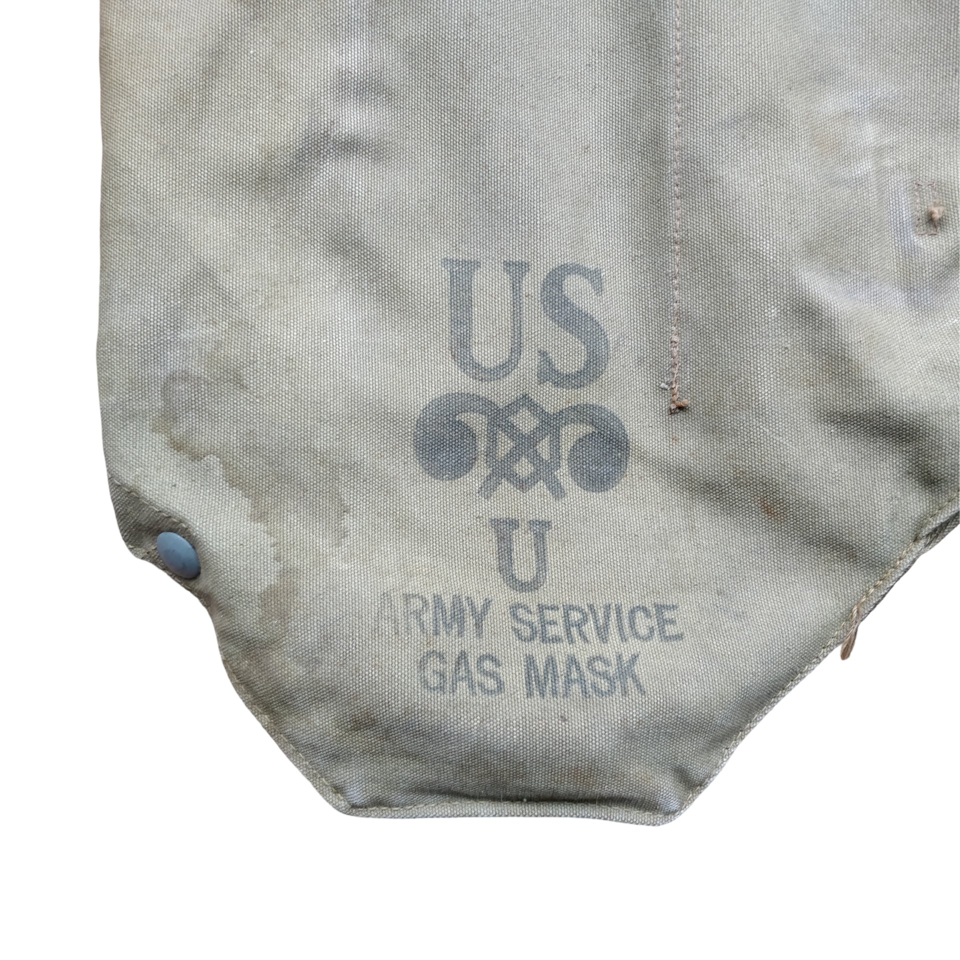 WWII US Service Gas Mask Bag — image 2