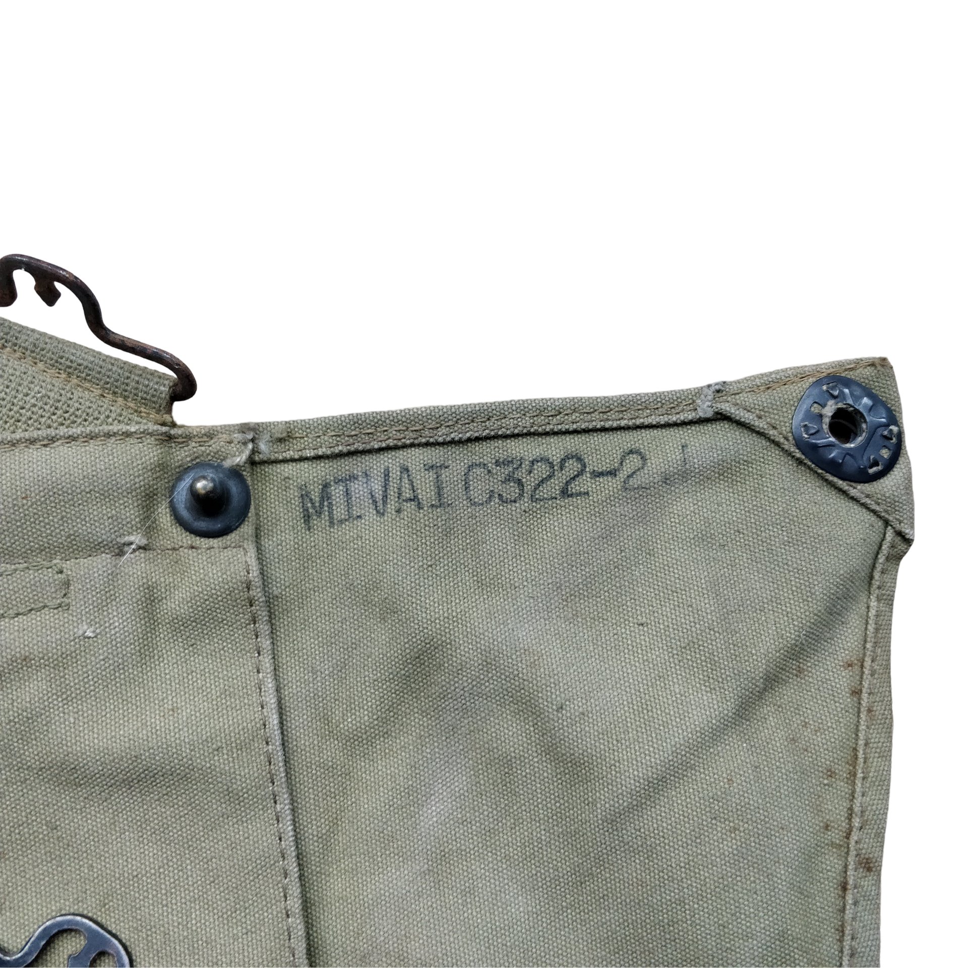 WWII US Service Gas Mask Bag — image 6