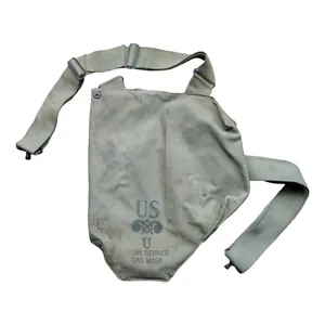 WWII US Service Gas Mask Bag