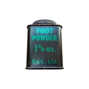WWII British Foot Powder Tin