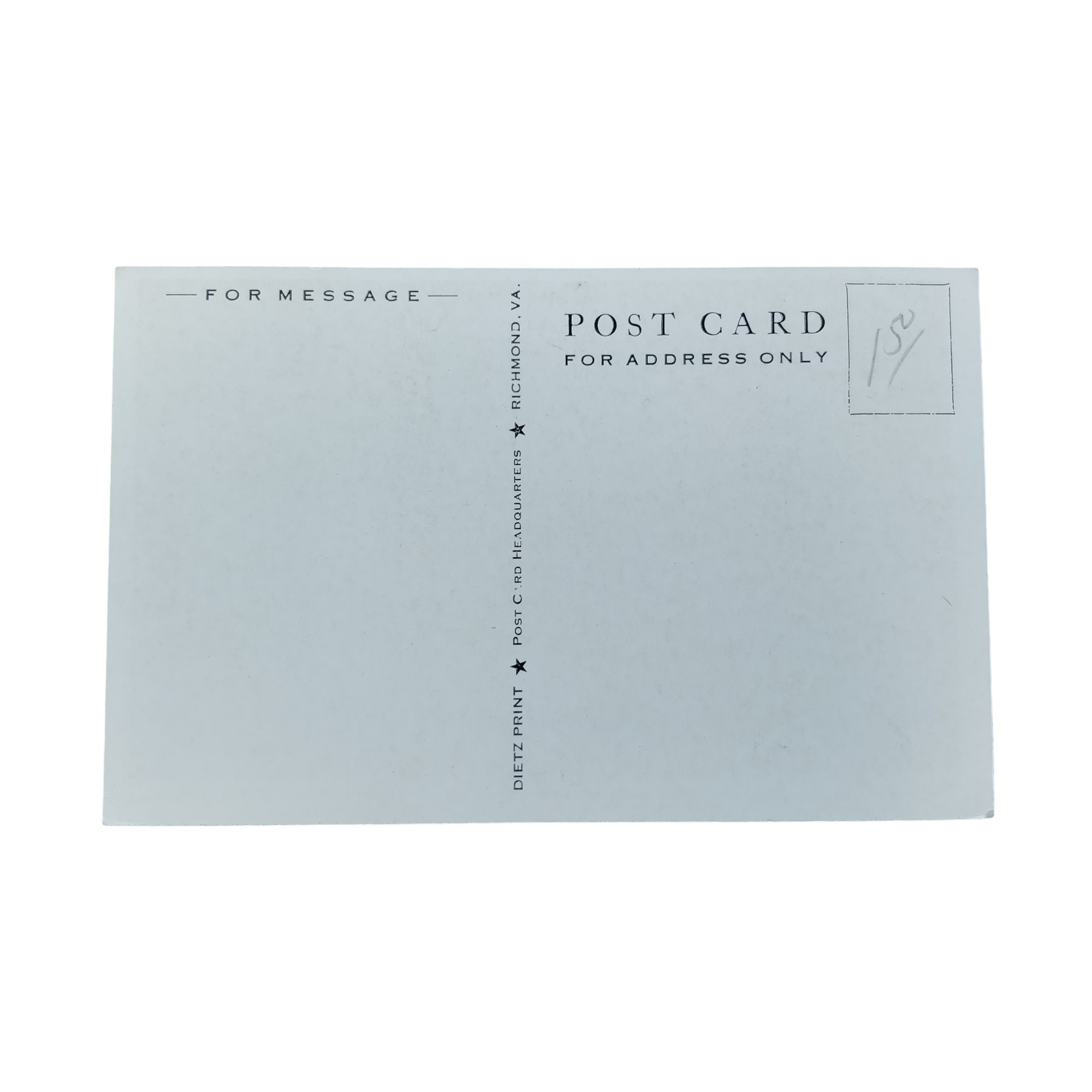 WWII US Postcard Engineers Pontoon Bridge — image 2