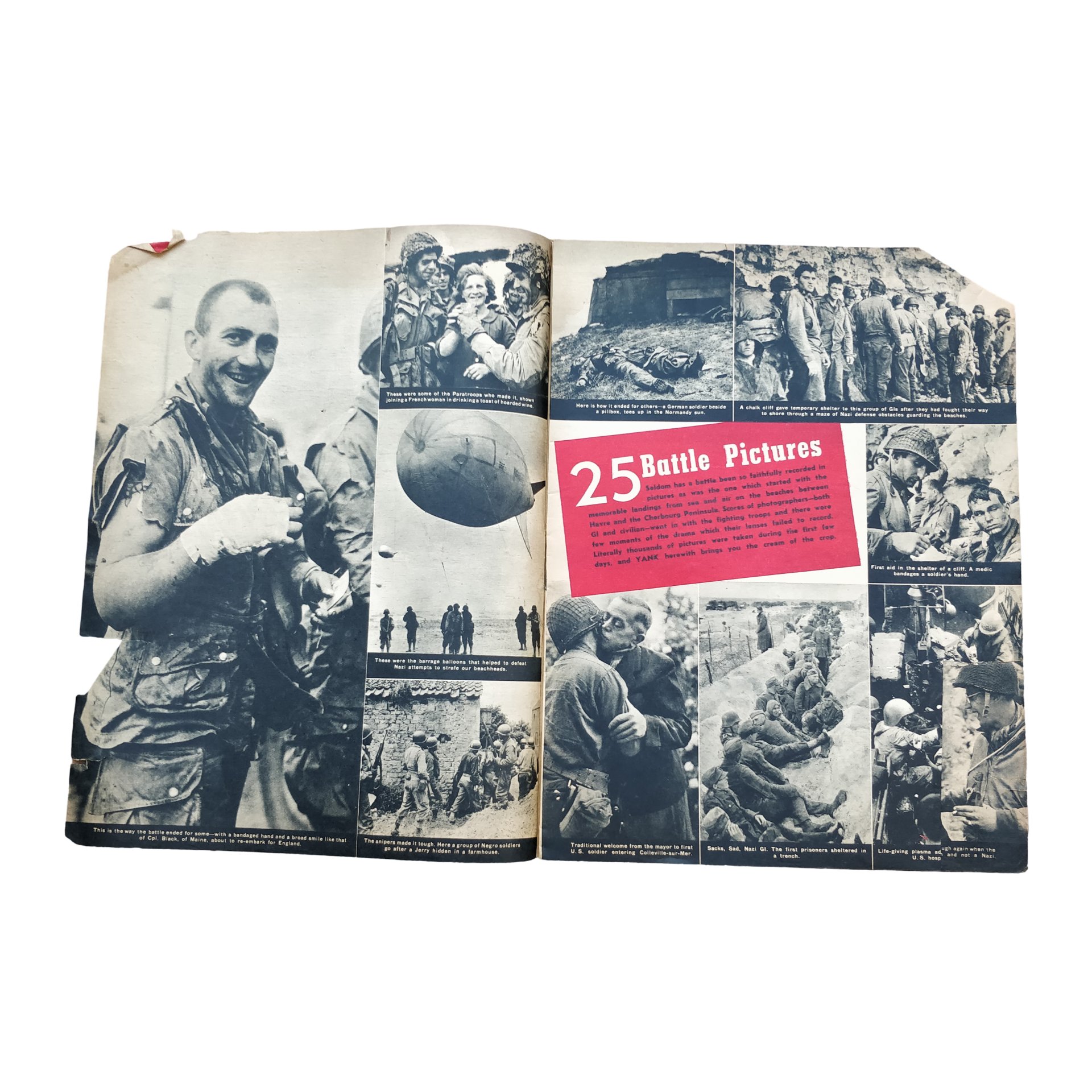 WWII US Yank Magazine France — image 2