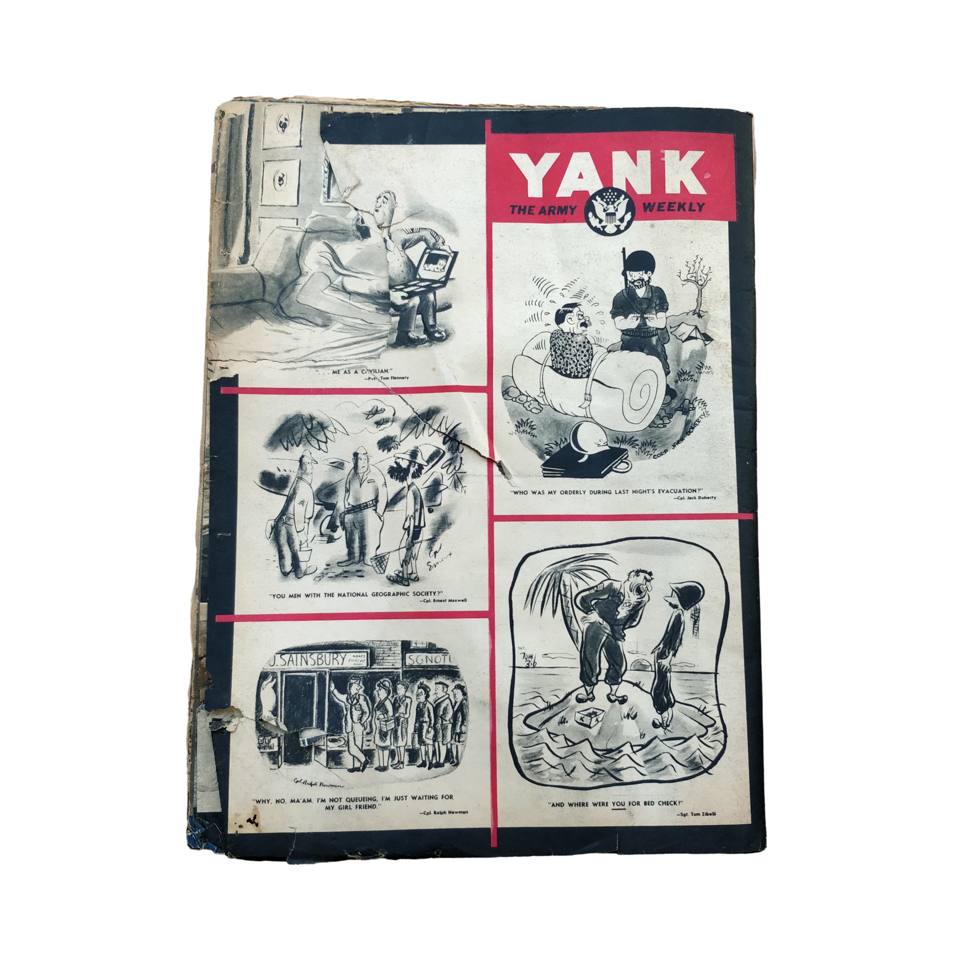 WWII US Yank Magazine French — image 9