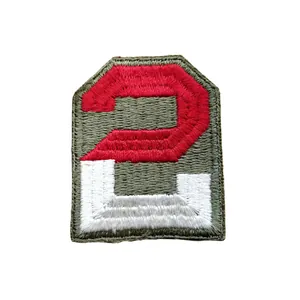 WWII US 2nd Army Patch Greenback
