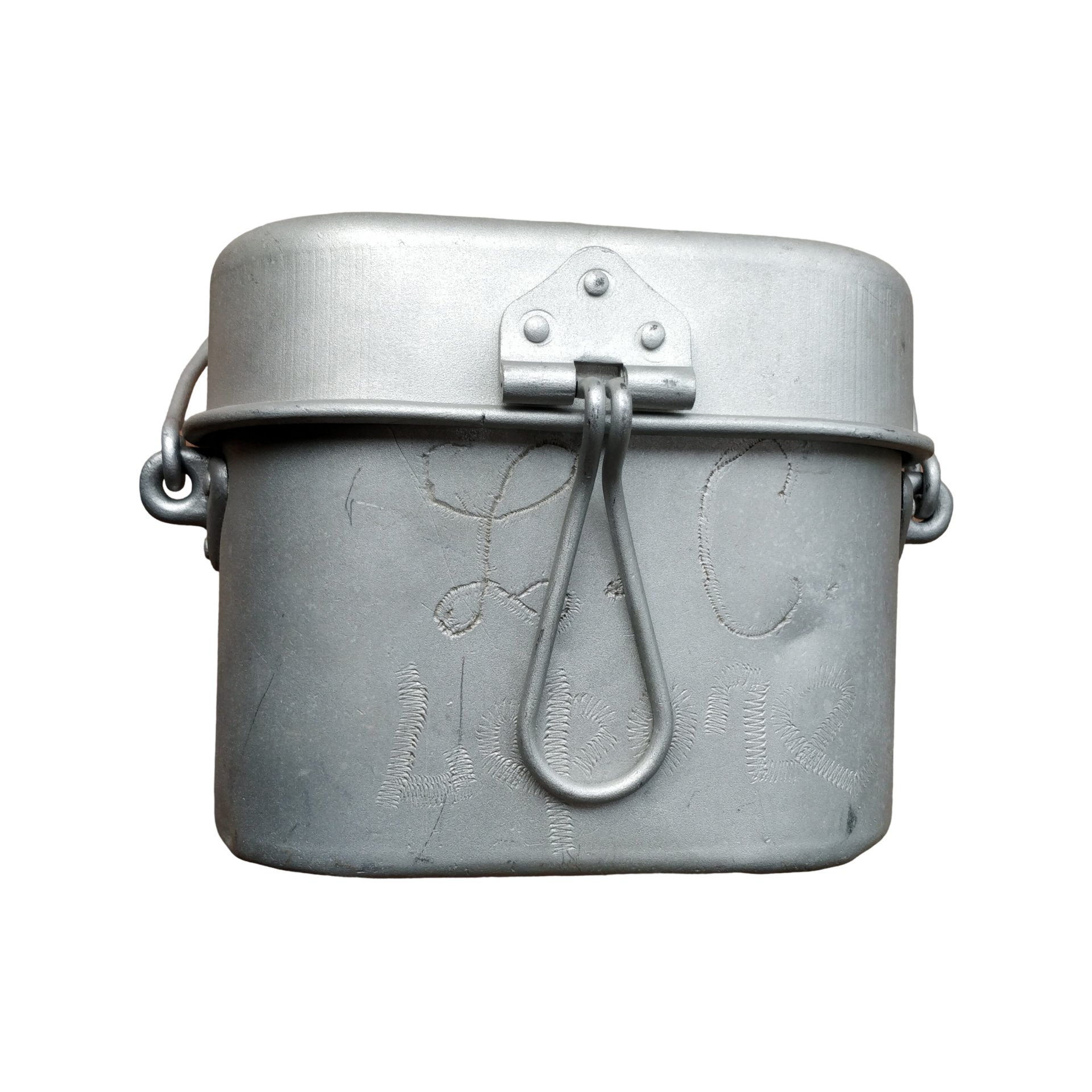 WWII Italian Messkit / Essgeschirr With Initials — image 4