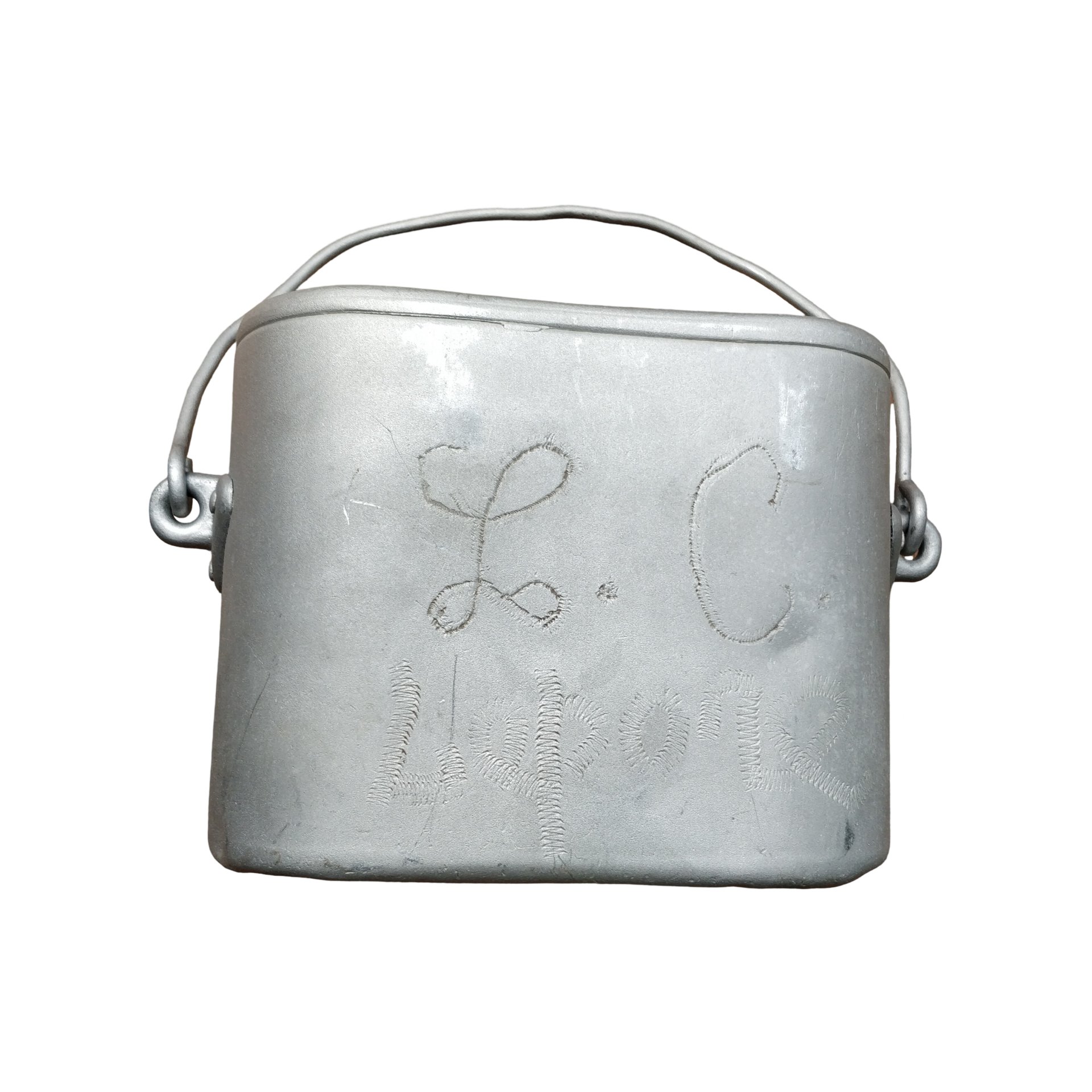 WWII Italian Messkit / Essgeschirr With Initials — image 6