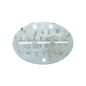 WWII German Erkennungsmarke EKM 2. / L. A. E. Abt. …