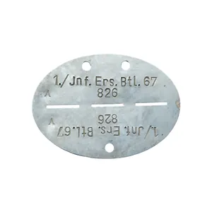 WWII German Erkennungsmarke EKM 1. / Jnf. Ers. Btl. 67 …