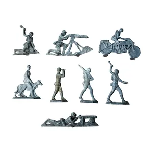 WWII German Tin Toy Soldier Army Set