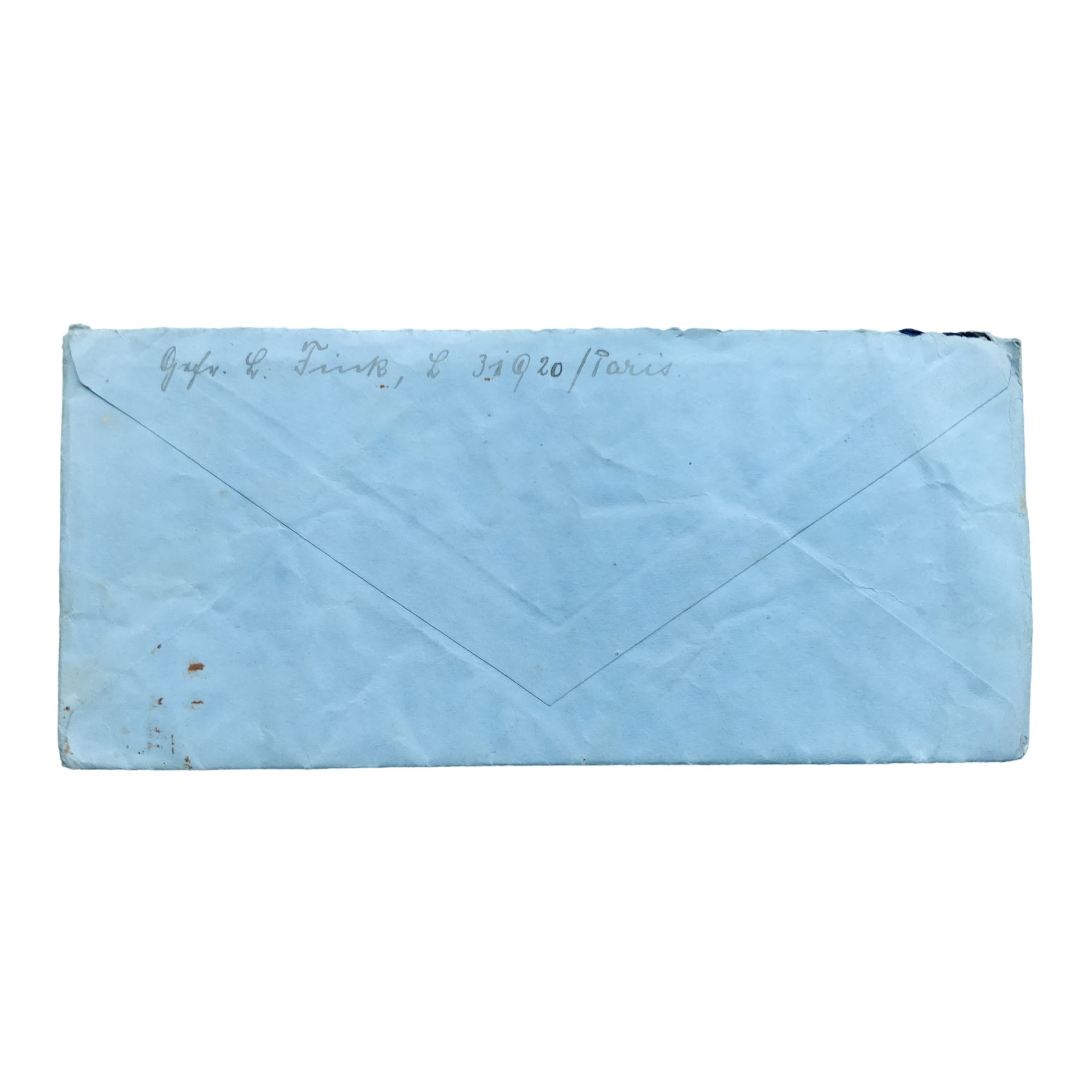 WWII German Feldpost Letter Paris — image 3