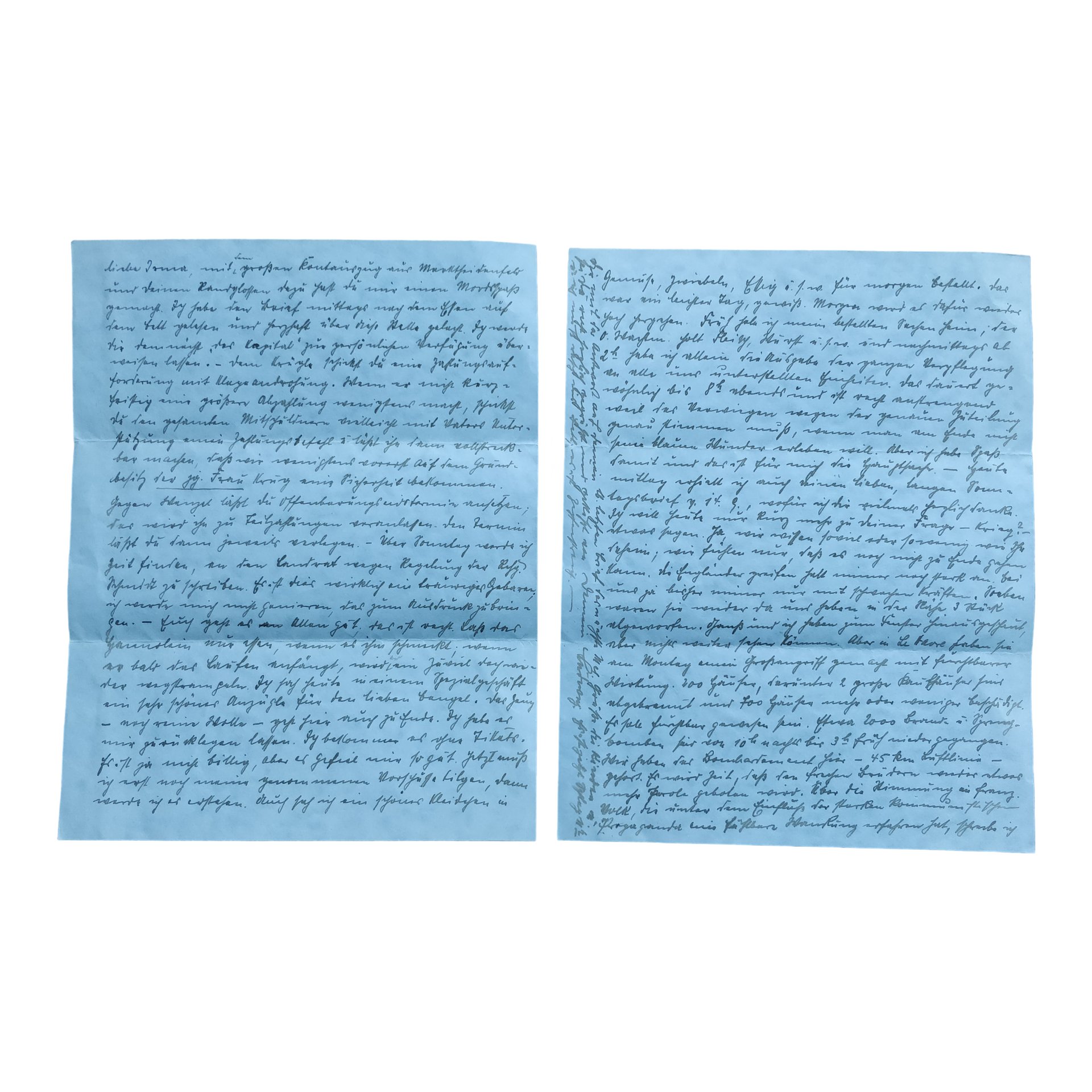 WWII German Feldpost Letter Paris — image 5