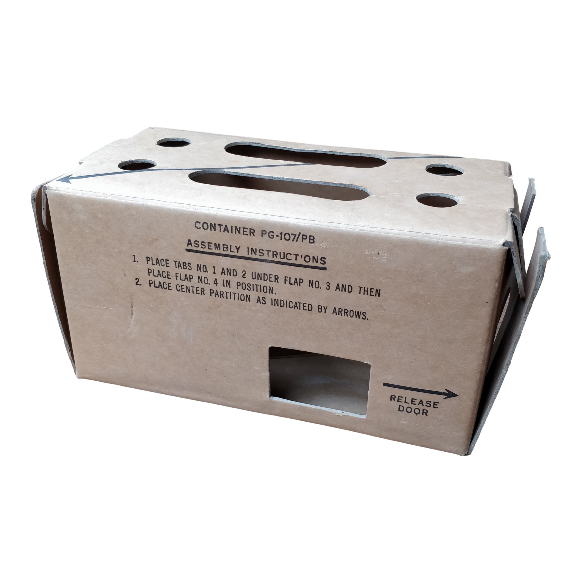 WWII US Pigeon Carrier Container — image 3