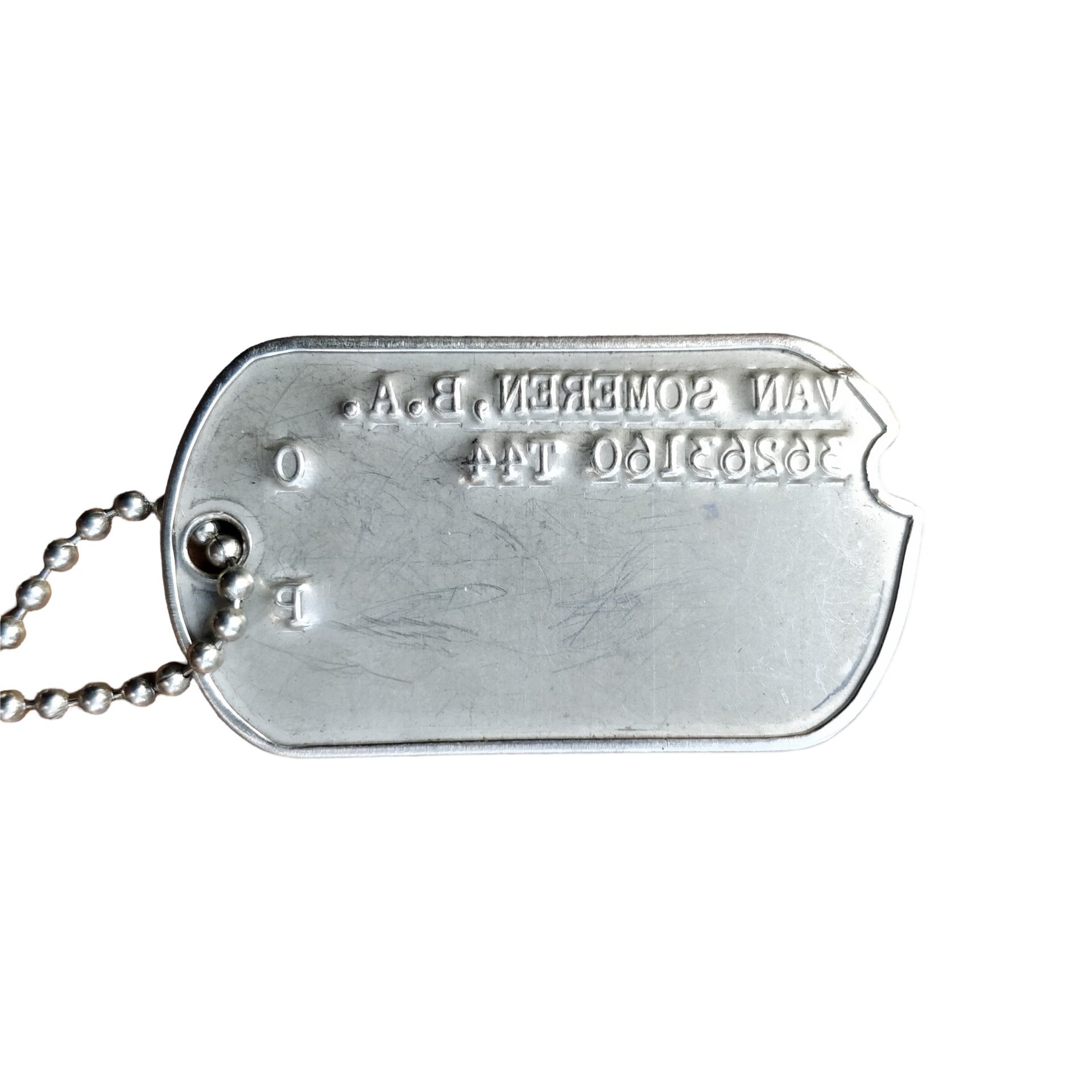 WWII US Dog Tag Someren — image 3