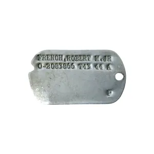WWII US Dog Tag French
