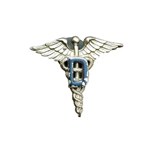 WWII US Collar Pin Dental Medic
